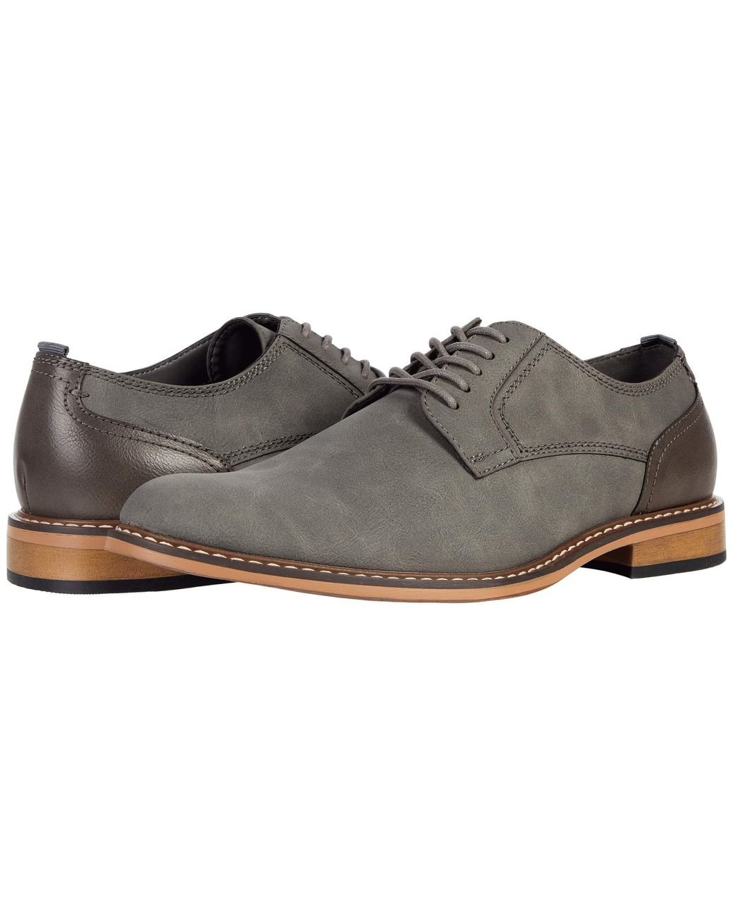 Steve Madden Leather Ajapp Oxford in Gray for Men Lyst