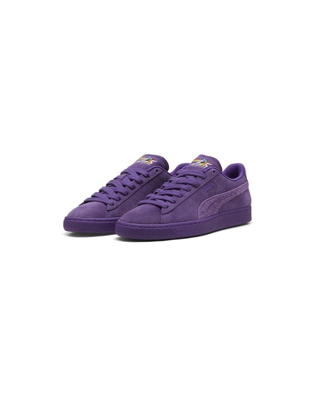 Purple puma laces hotsell