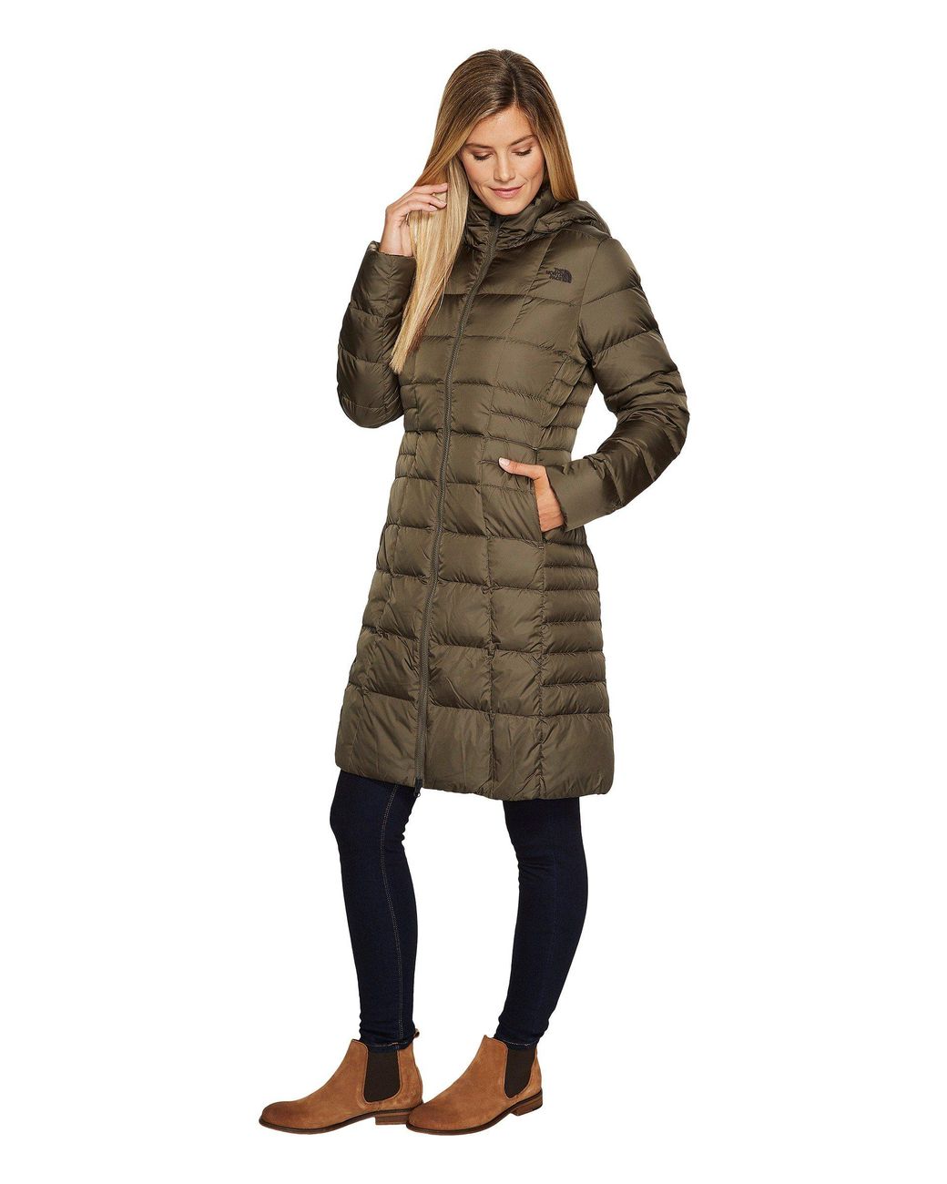 The North Face Synthetic Metropolis Parka Ii (new Taupe Green) Women's Coat  | Lyst