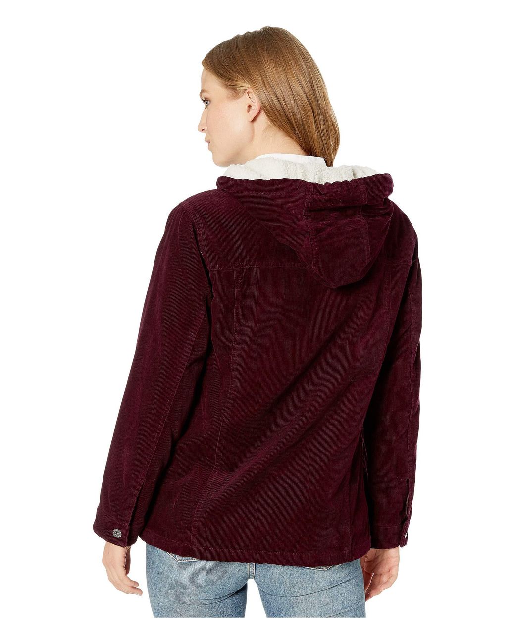 Hooded sherpa trucker jacket sale