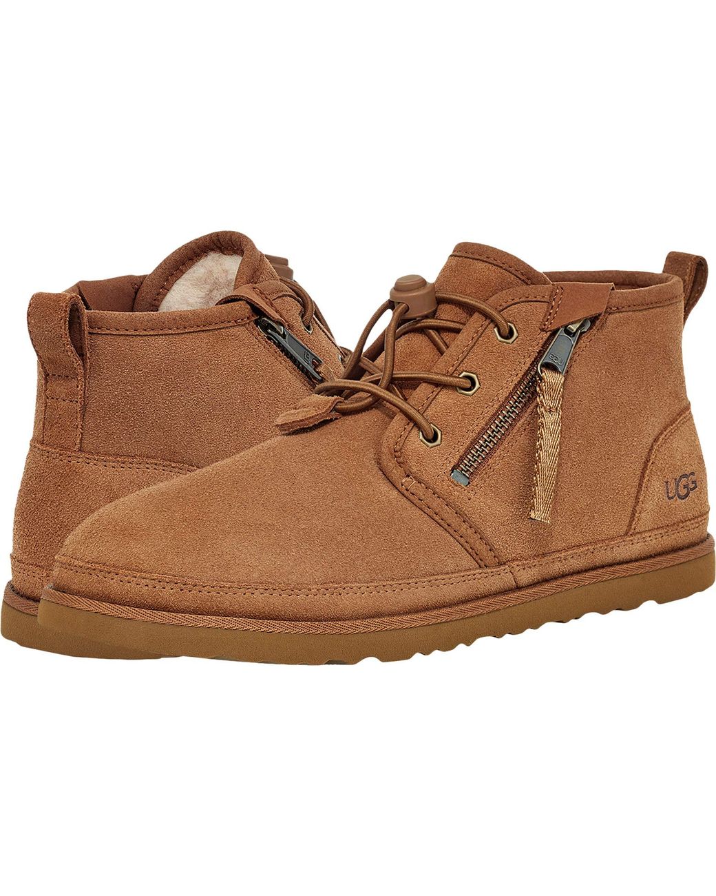ugg neumel platform zip brown
