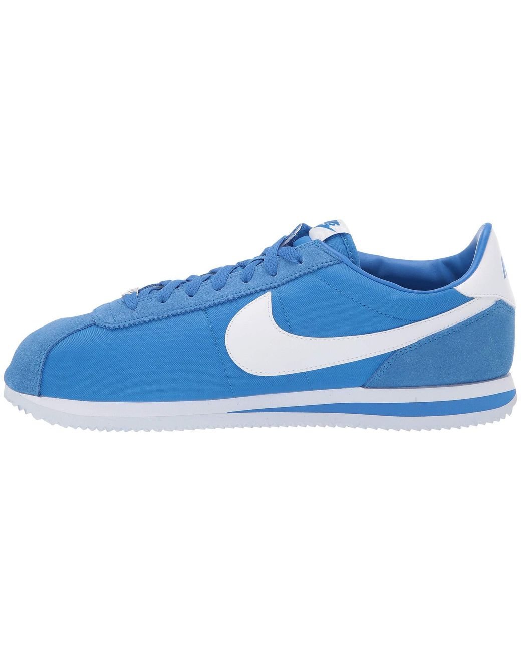 Nike Cortez Nylon (signal Blue/white) Men's Classic Shoes for Men | Lyst