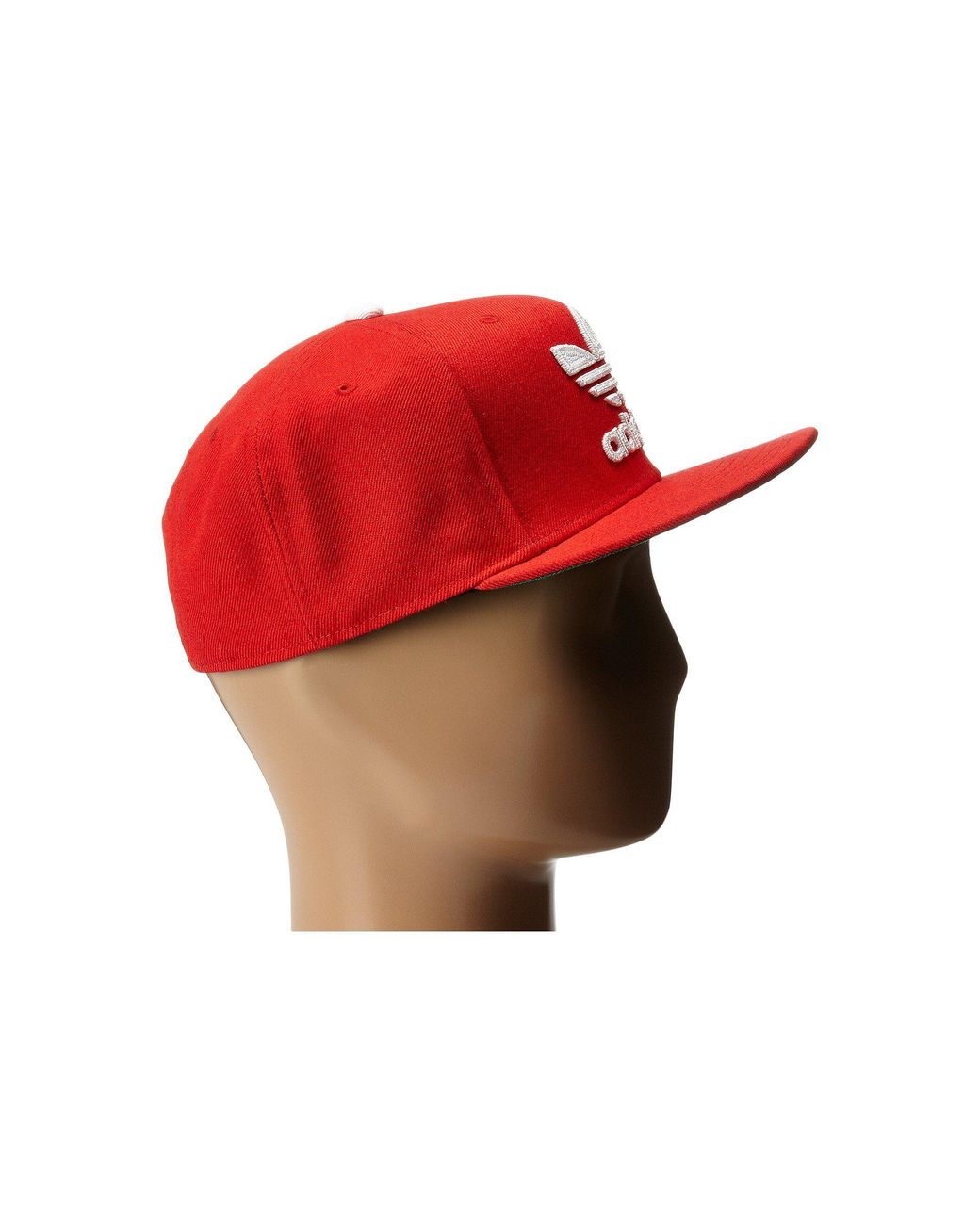 adidas Originals Trefoil Cap In Red for Men | Lyst