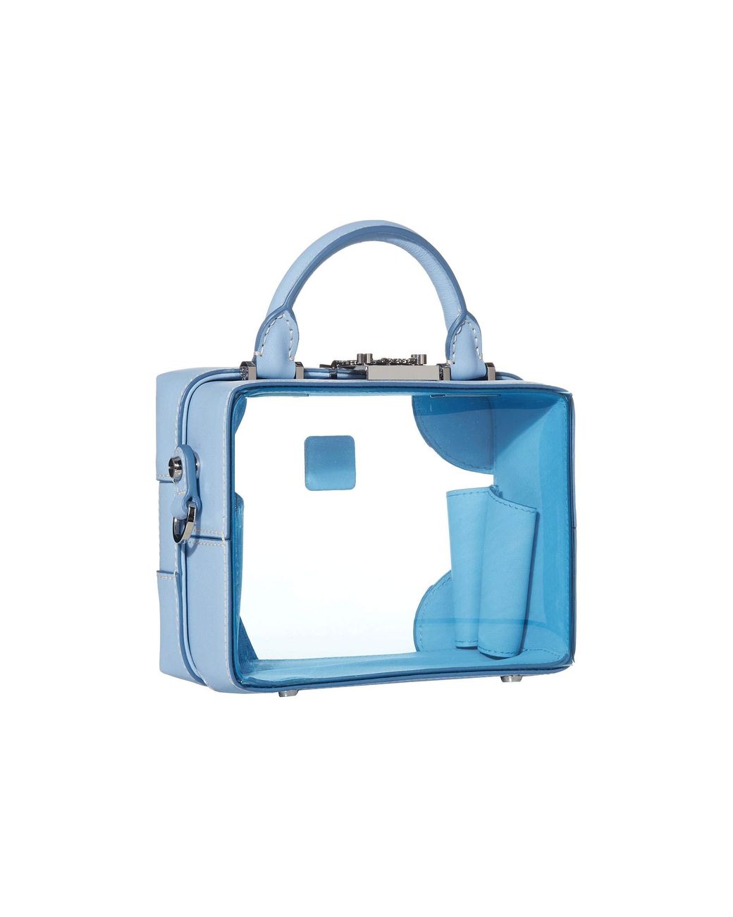 MCM Vallarta Blue Leather Soft Berlin Mini Convertible Crossbody Bag N –  Design Her Boutique
