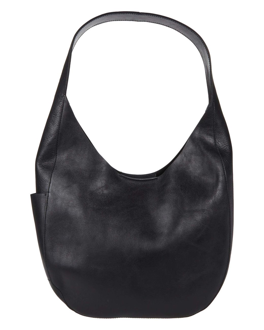 Madewell Leather Oversized Shopper in Black - Lyst