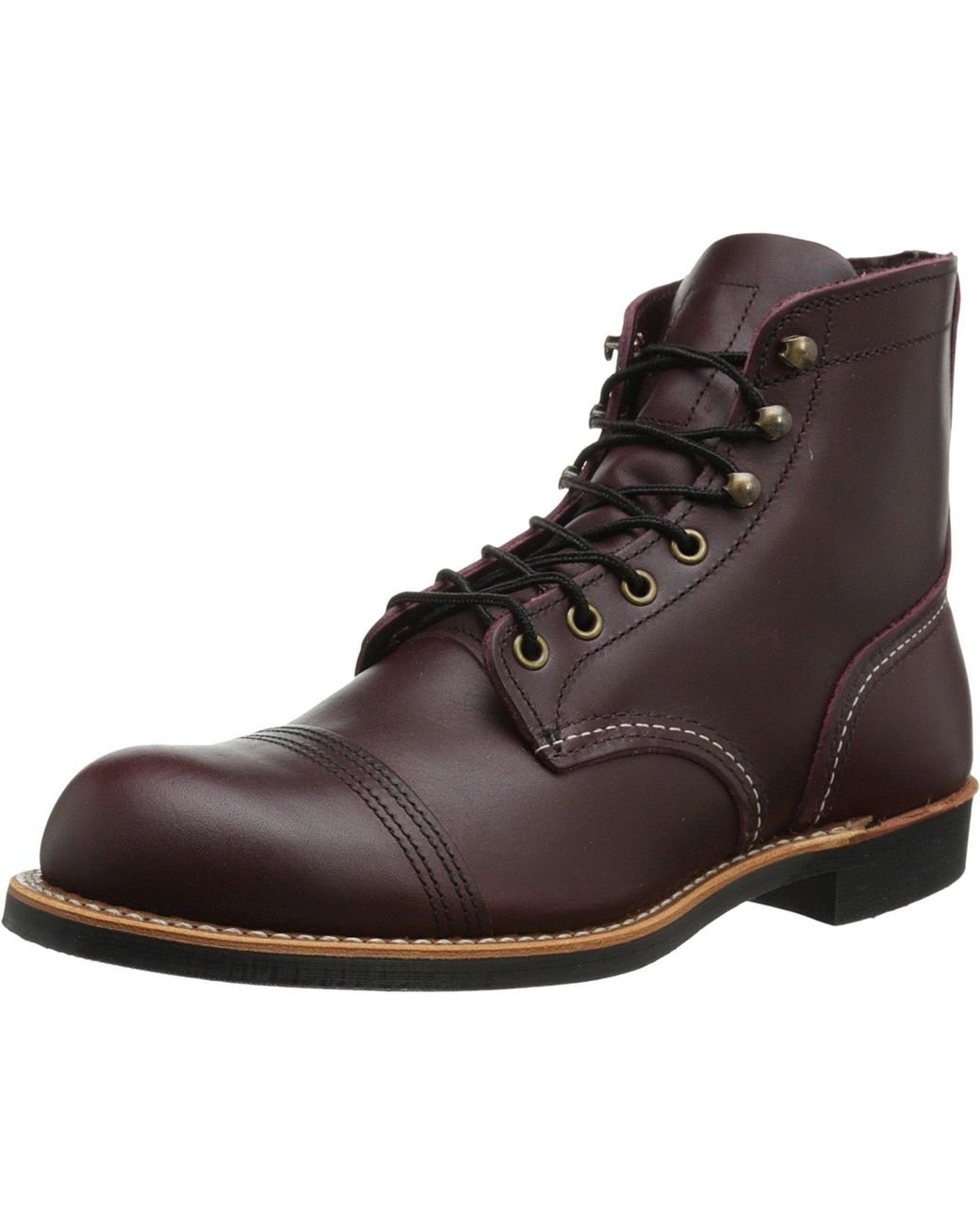 Oxblood red 2024 wing boots