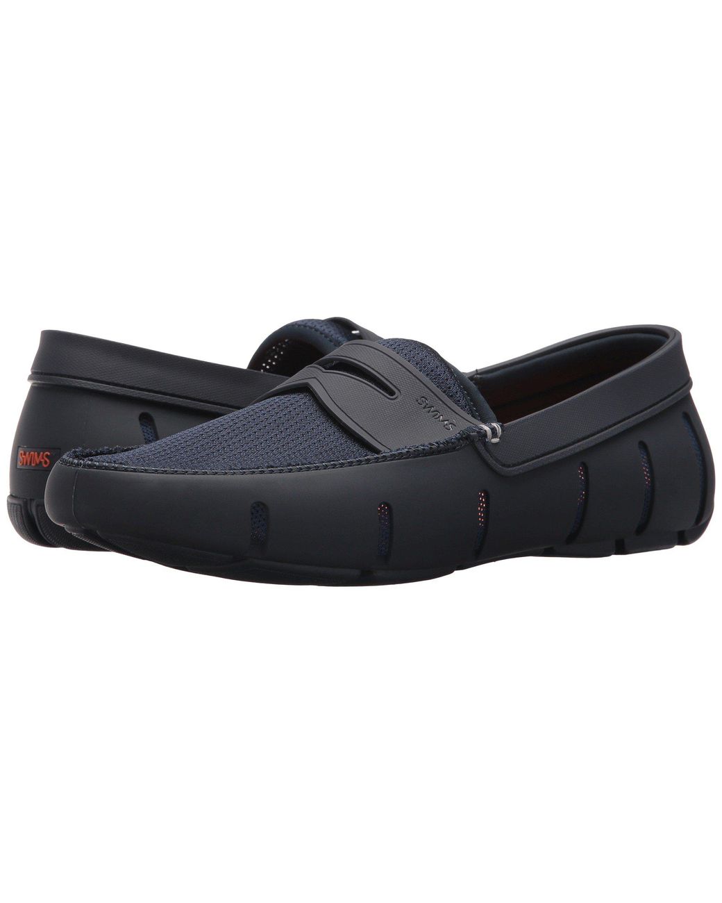 swims penny loafer black