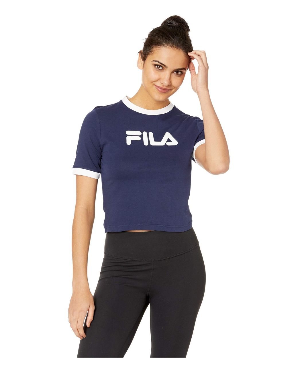 fila tionne cropped tee
