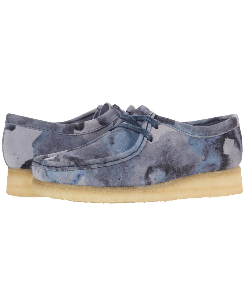 clarks wallabee cool blue