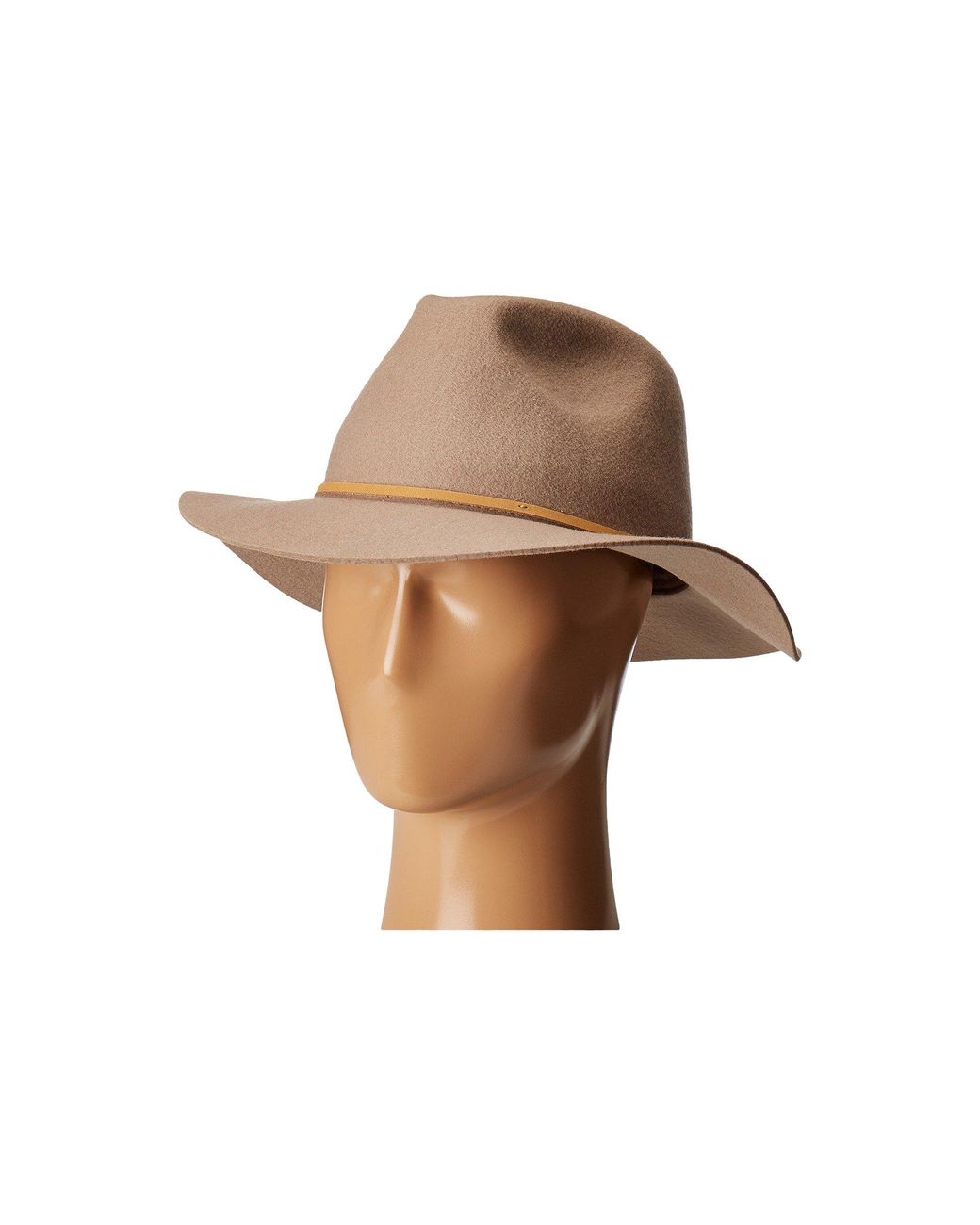 Brixton Felt Wesley Fedora (light Tan 
