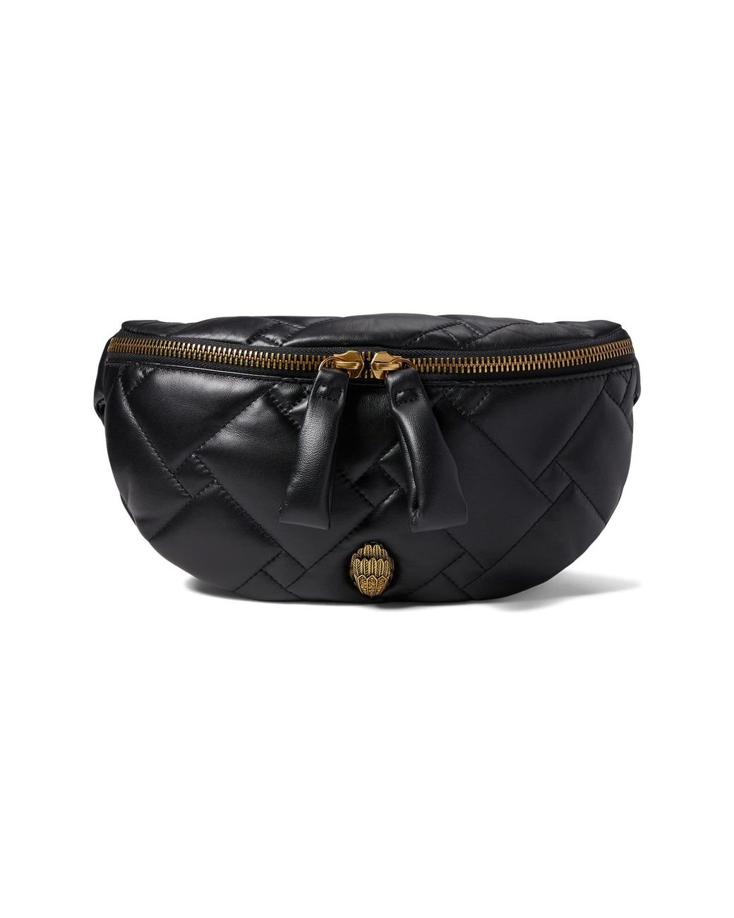 Kurt Geiger Leather Kensington Soft Belt Bag in Black Lyst