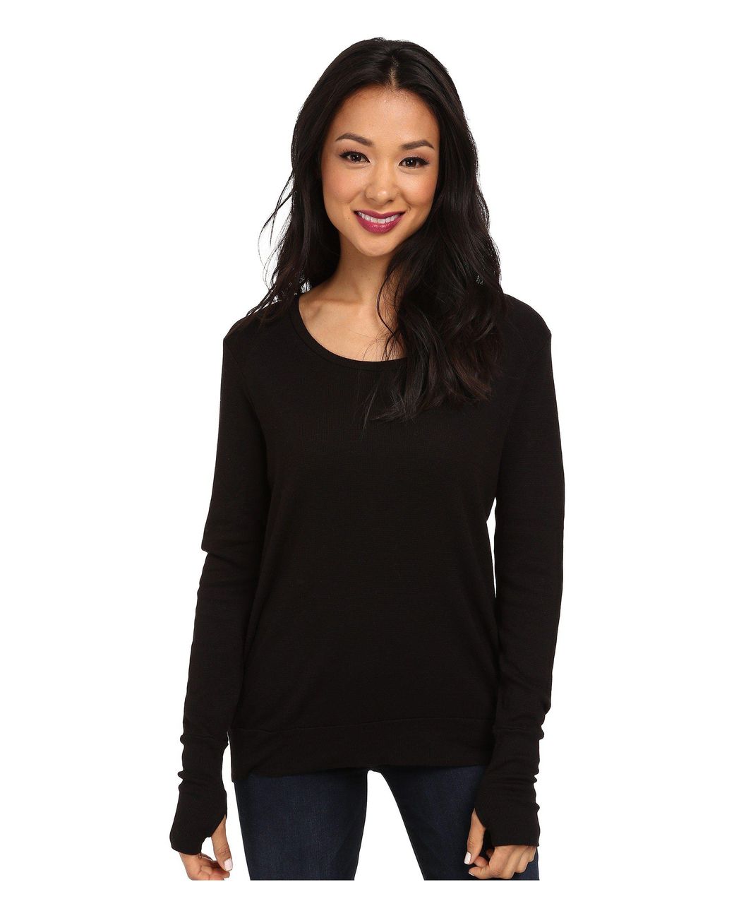 thermal tops with thumb holes