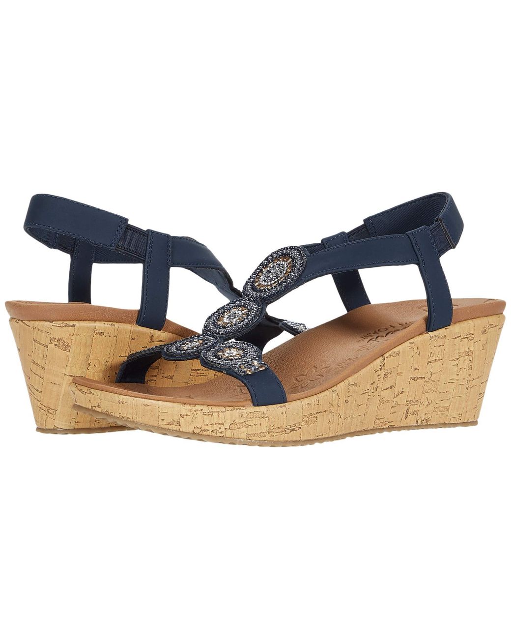 skechers beverlee date glam navy
