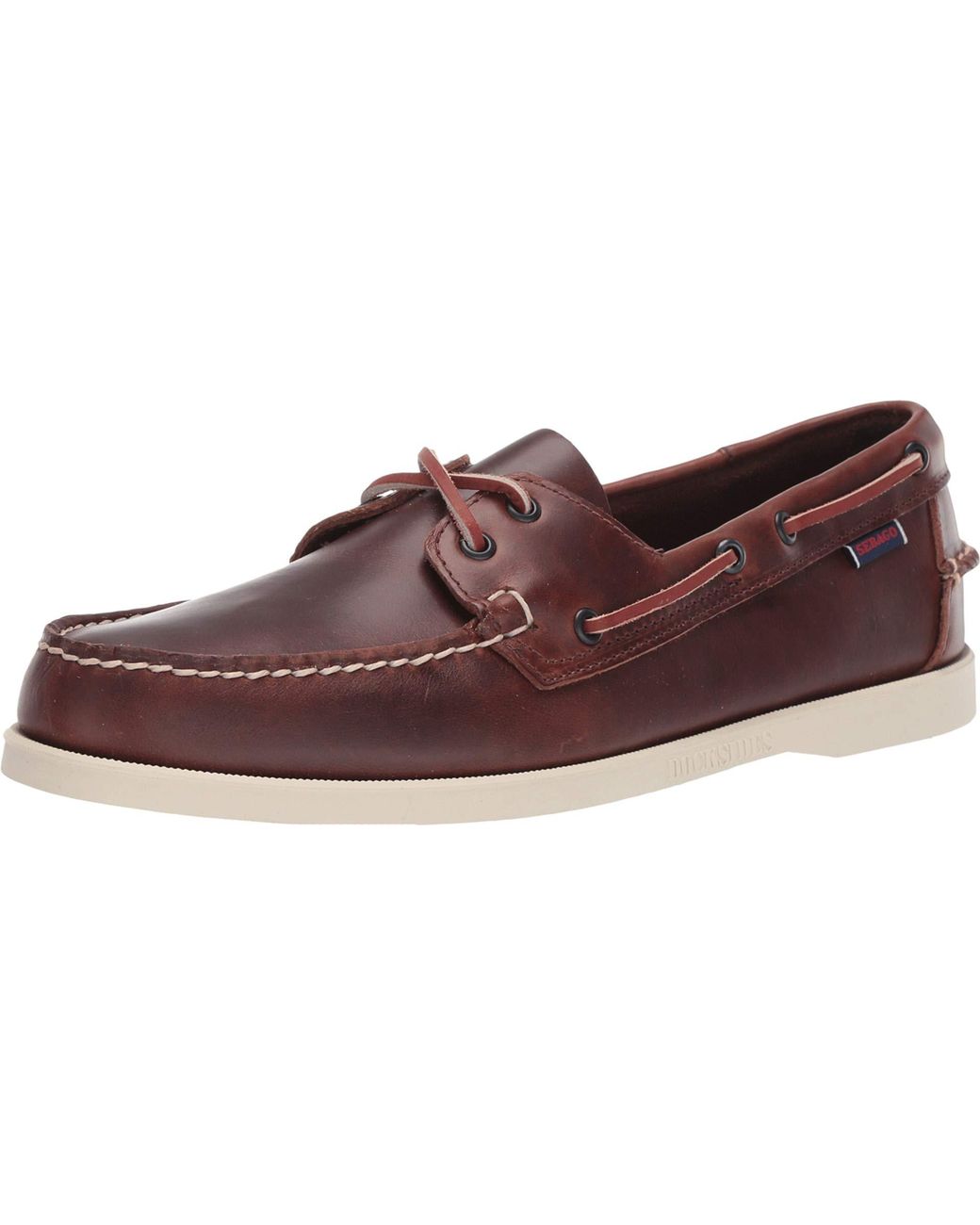 sebago docksides portland waxed