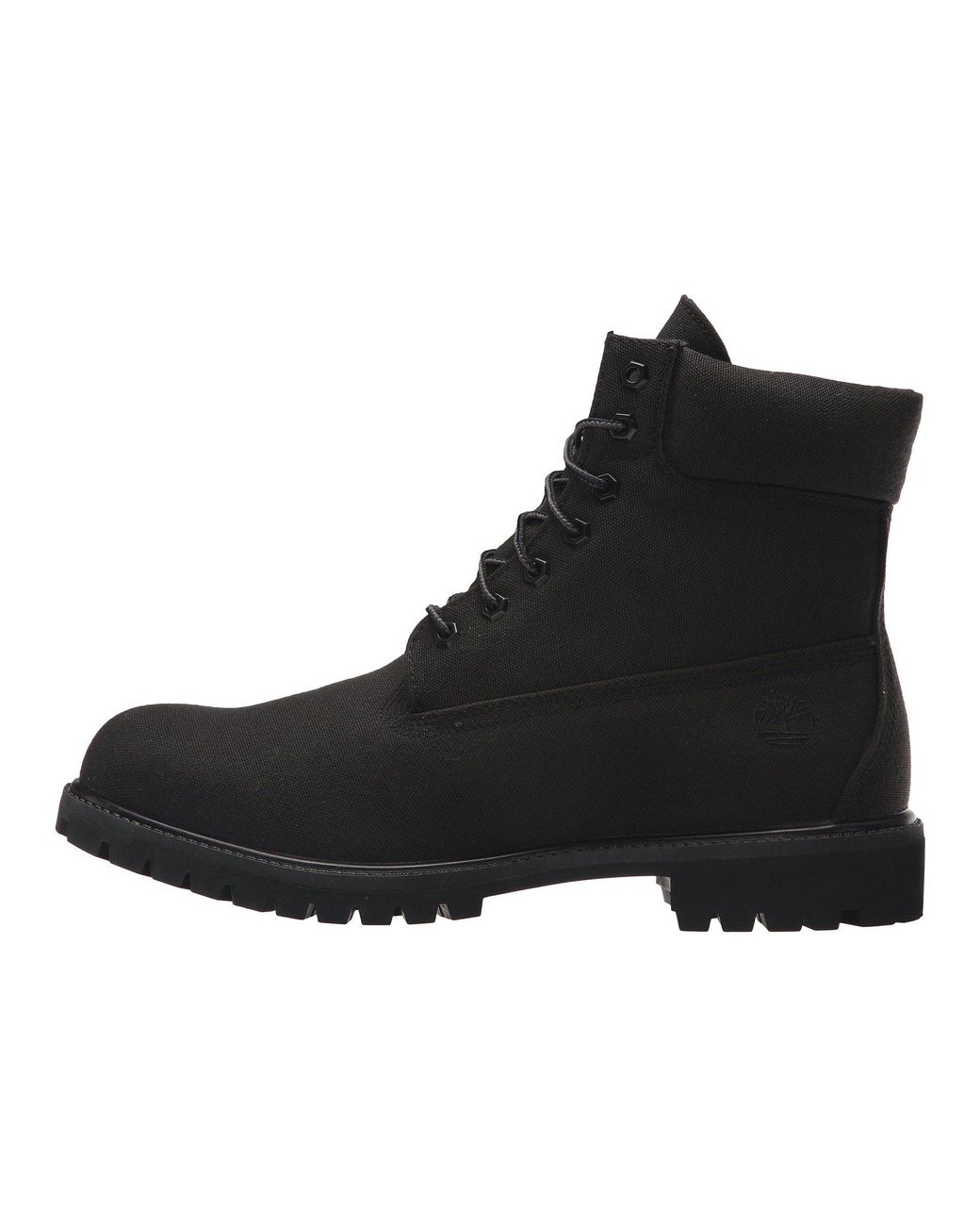 Timberland Canvas 6 Premium Fabric Boot (jet Black) Men's Lace-up Boots for  Men | Lyst