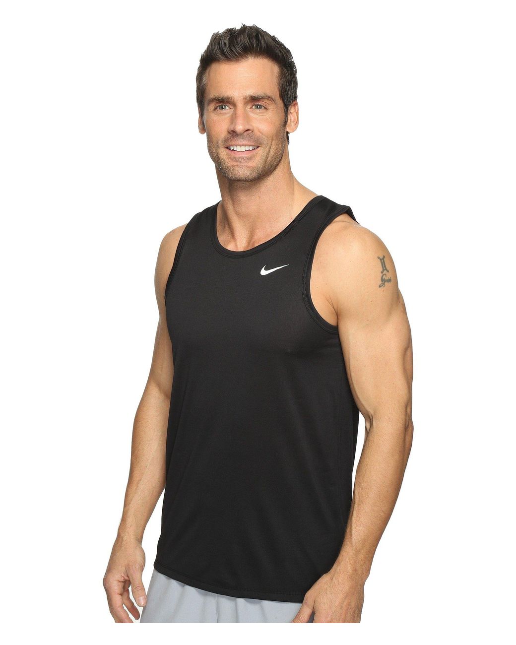 Nike Legend Tank Top (black/white) Men's Sleeveless for Men | Lyst