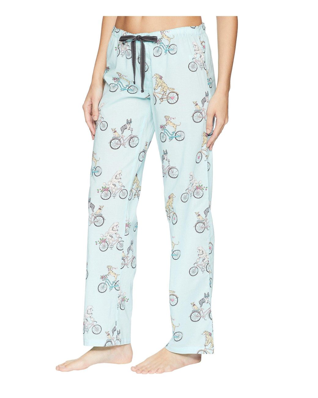 Cotton Playful Prints Bicycle Pants 
