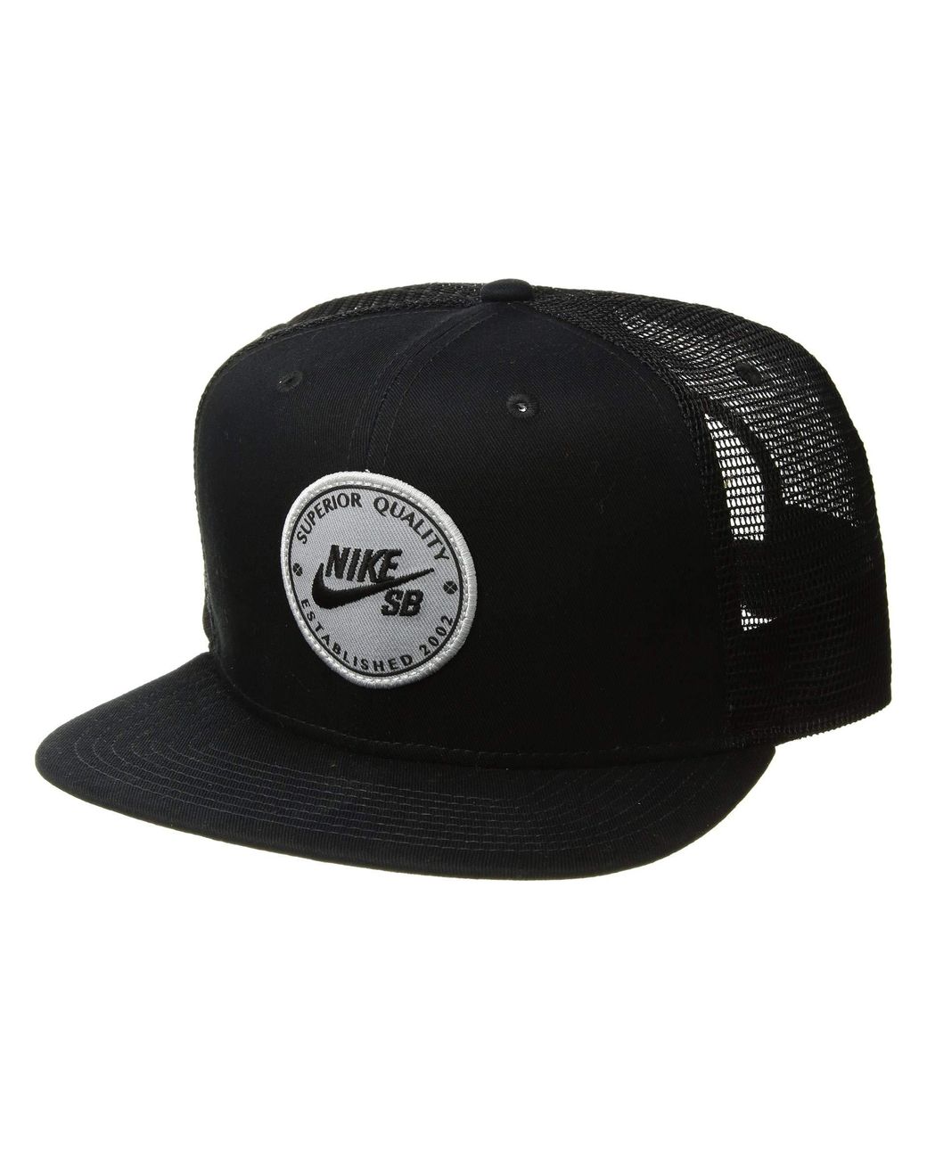 Nike Pro Cap Patch Trucker (black/black/pine Green/black) Baseball Caps for  Men | Lyst
