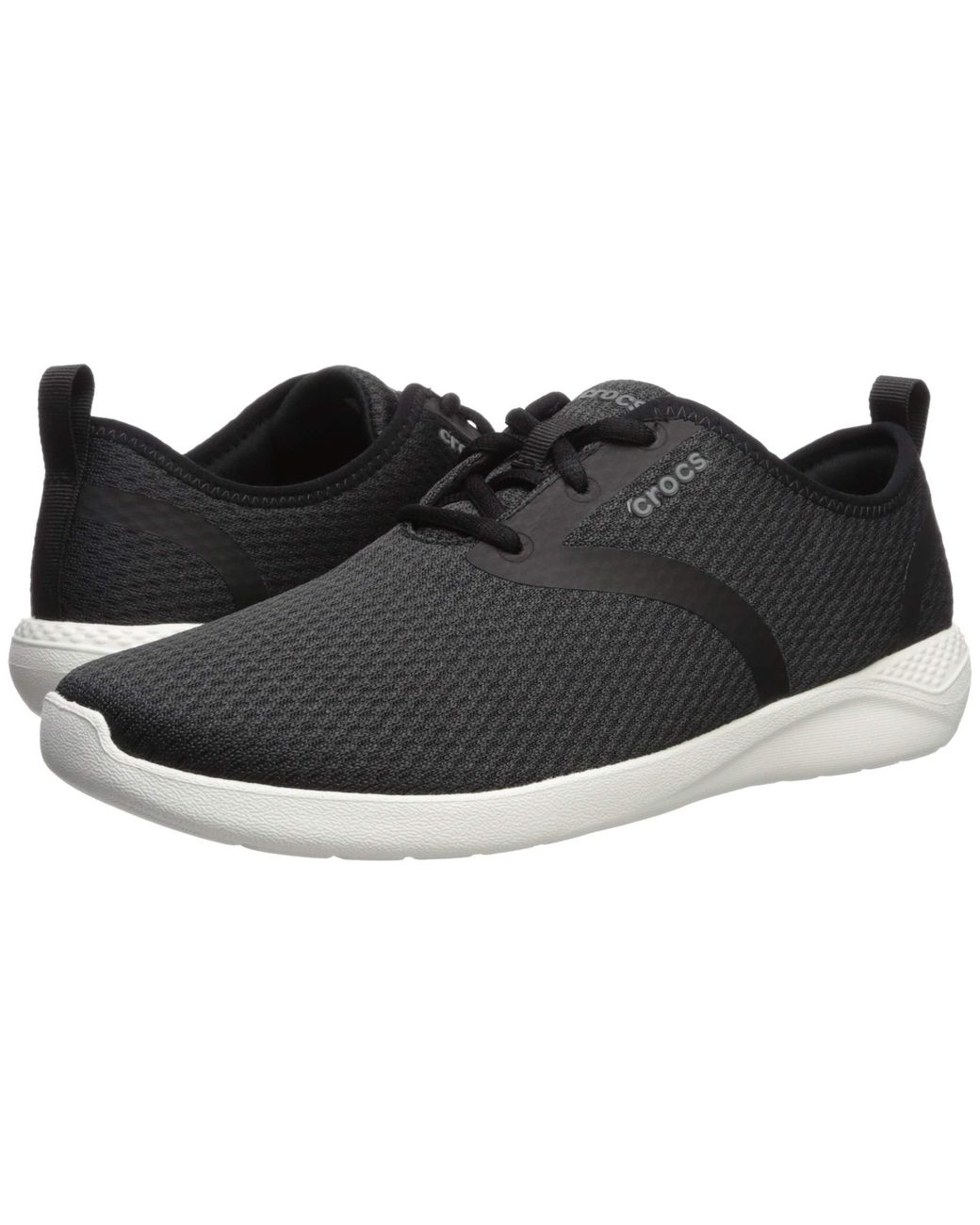crocs mesh lace