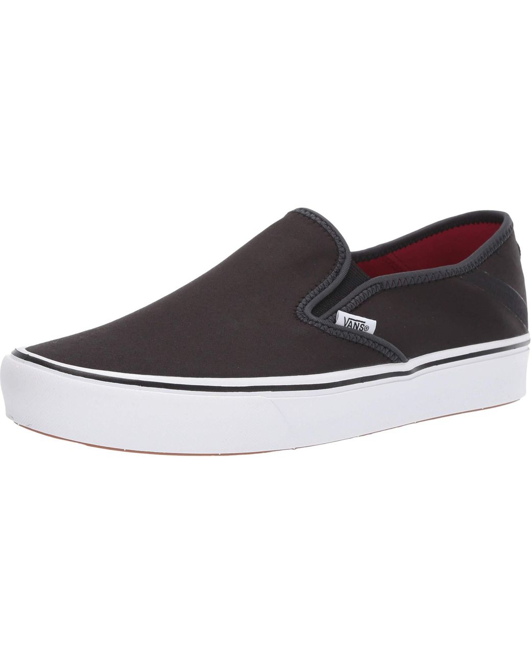 Vans Comfycush Slip-on Sf in Black | Lyst