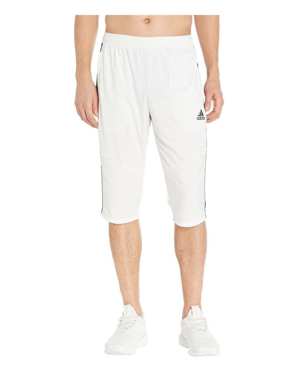 adidas Tiro 3/4 Pants (black/reflective Gold) Men's Clothing in White for  Men | Lyst