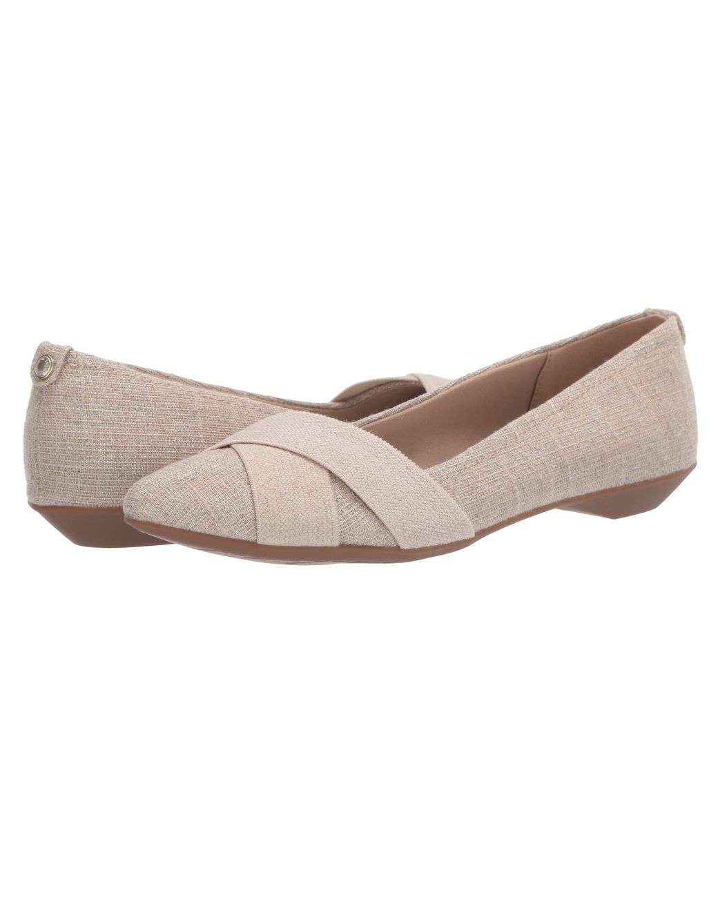 Anne klein sport pointed toe flats store