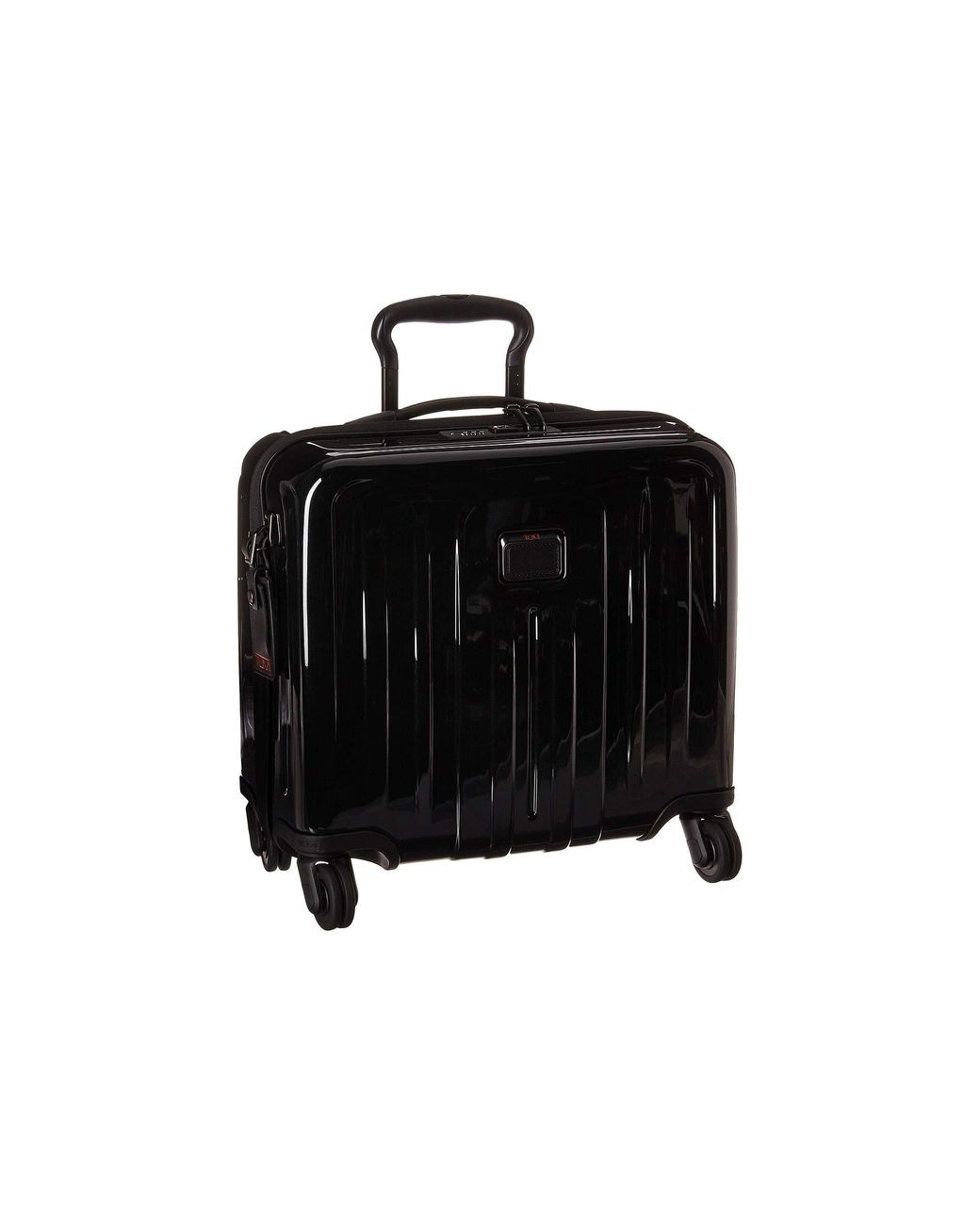 Tumi Alpha Small Compact 4 Wheeled Brief Black