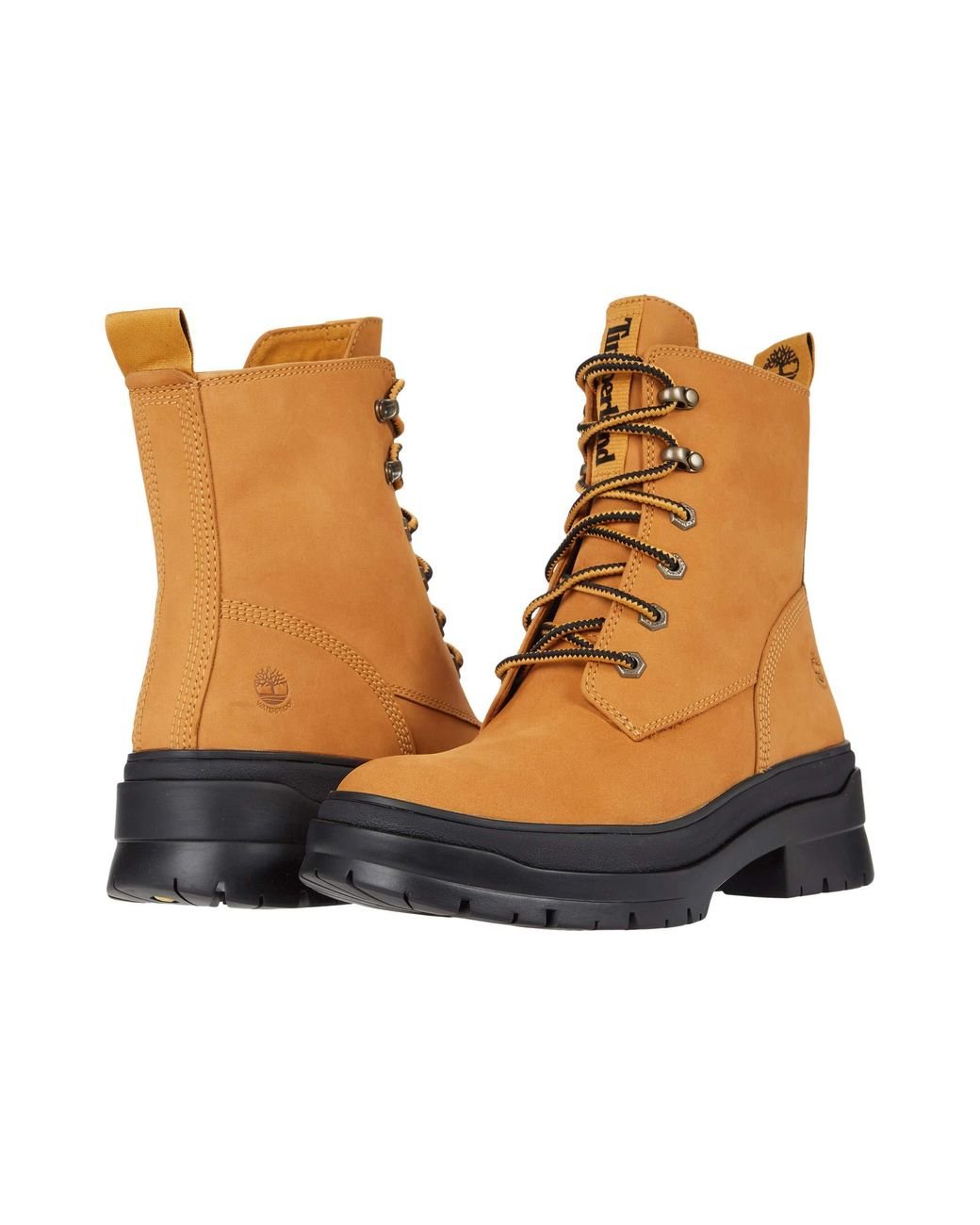 Timberland Malynn Ek+ Waterproof Mid Lace Boot in Tan (Brown) - Lyst