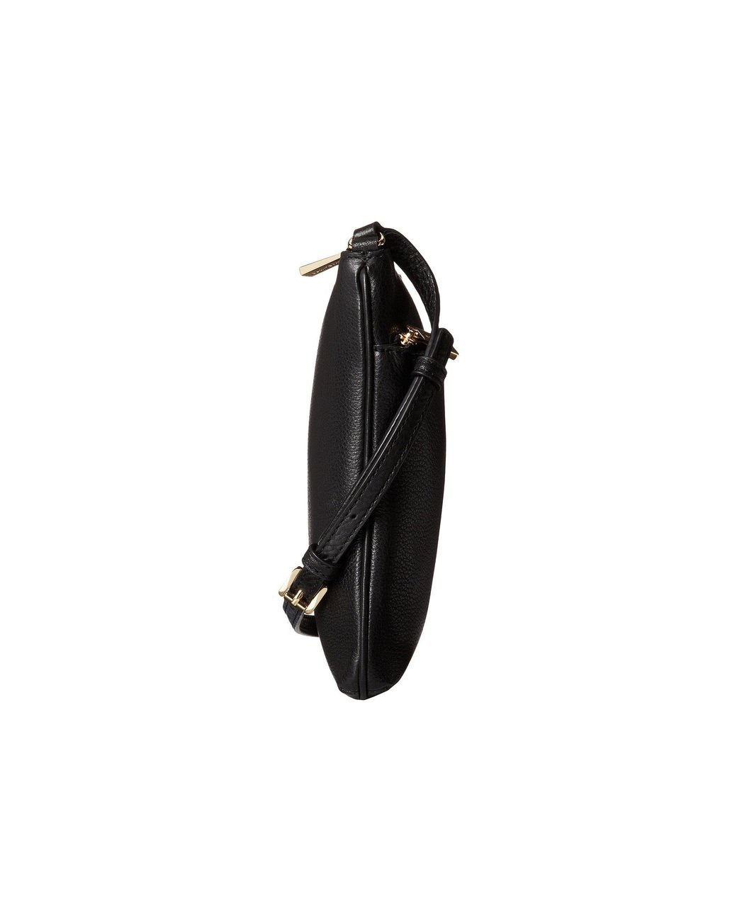 Michael kors riley hotsell small flat crossbody black