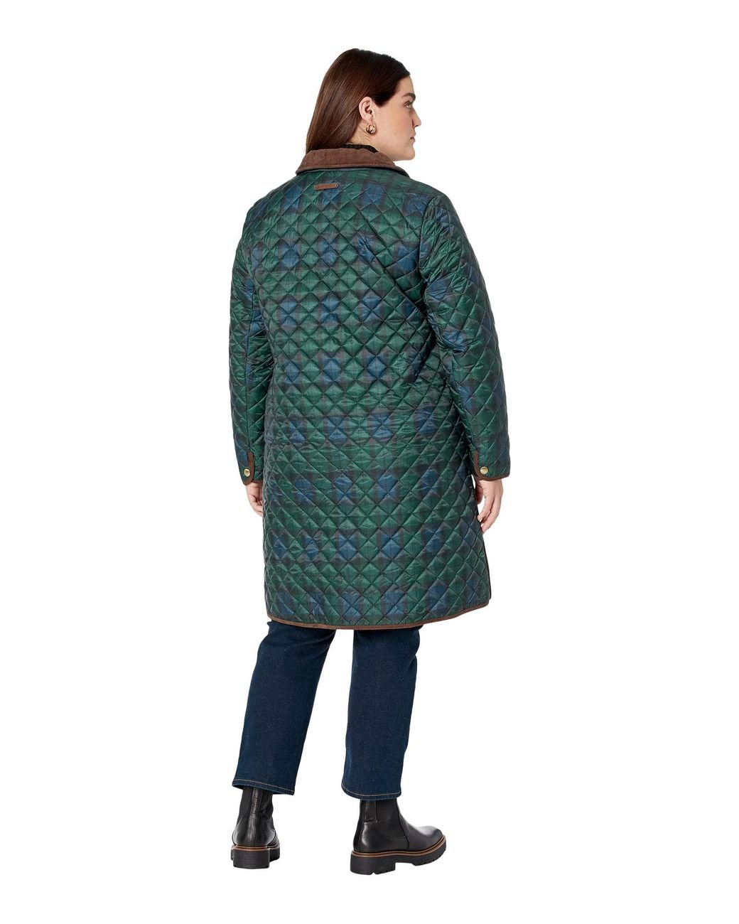 Woman Within Women's Plus Size Reversible Quilted Barn Jacket Jacket