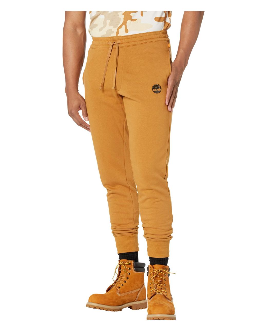 Timberland Smu Embroidered Tree Sweatpants in Orange for Men | Lyst