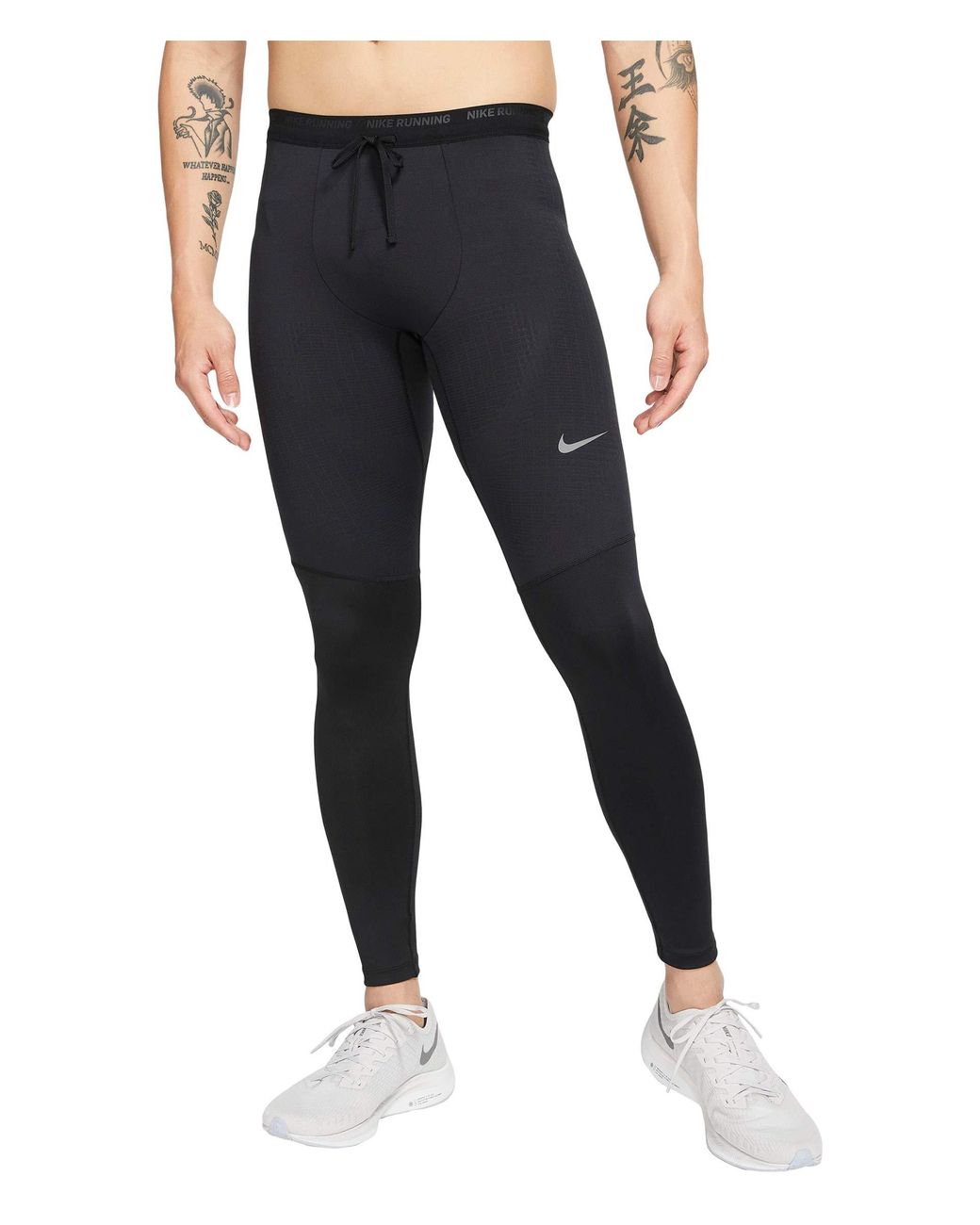Nike Synthetic Dri-fit Phenom Elite Tights in Black for Men - Lyst