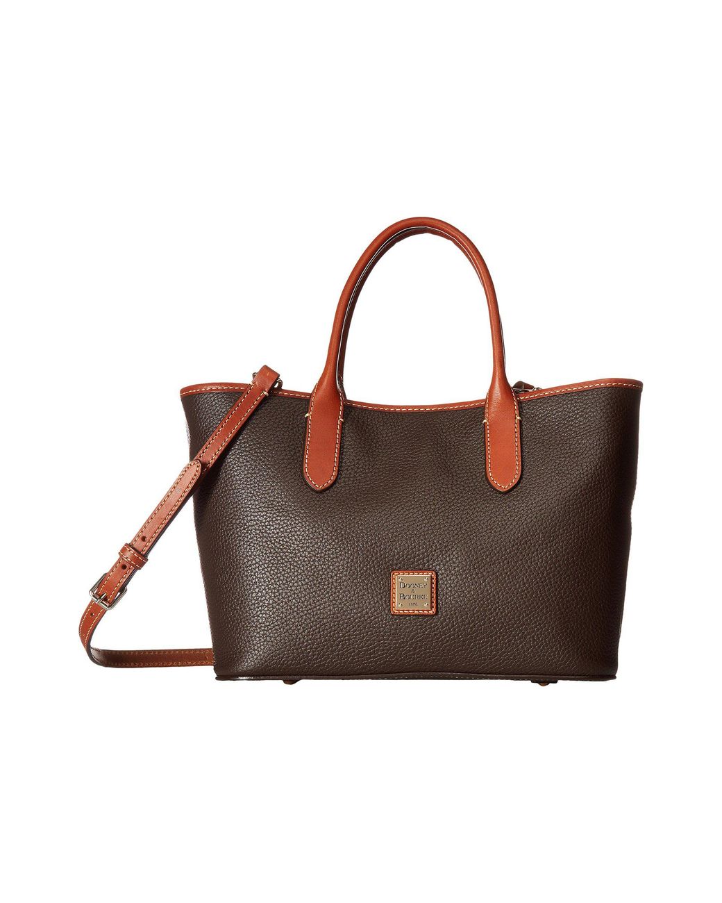Dooney Bourke Pebble Brielle caramel W Tan Trim Handbags in Brown Lyst