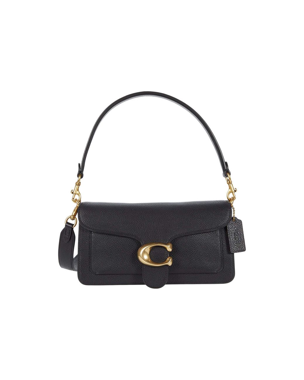 coach leather shoulder bolsa