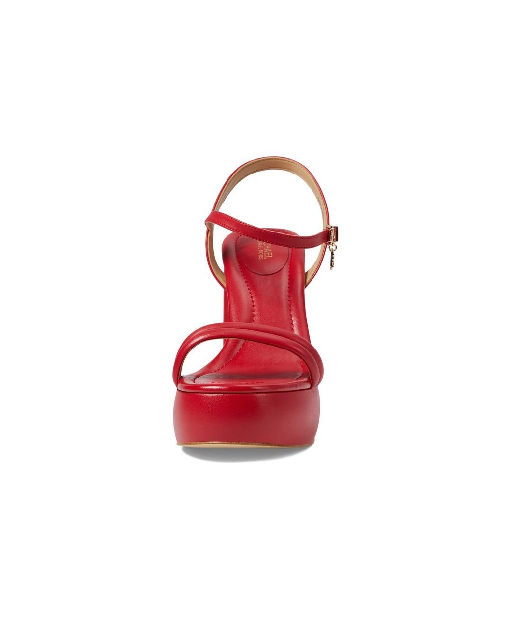 MICHAEL Michael Kors Laci Platform Sandal in Red Lyst