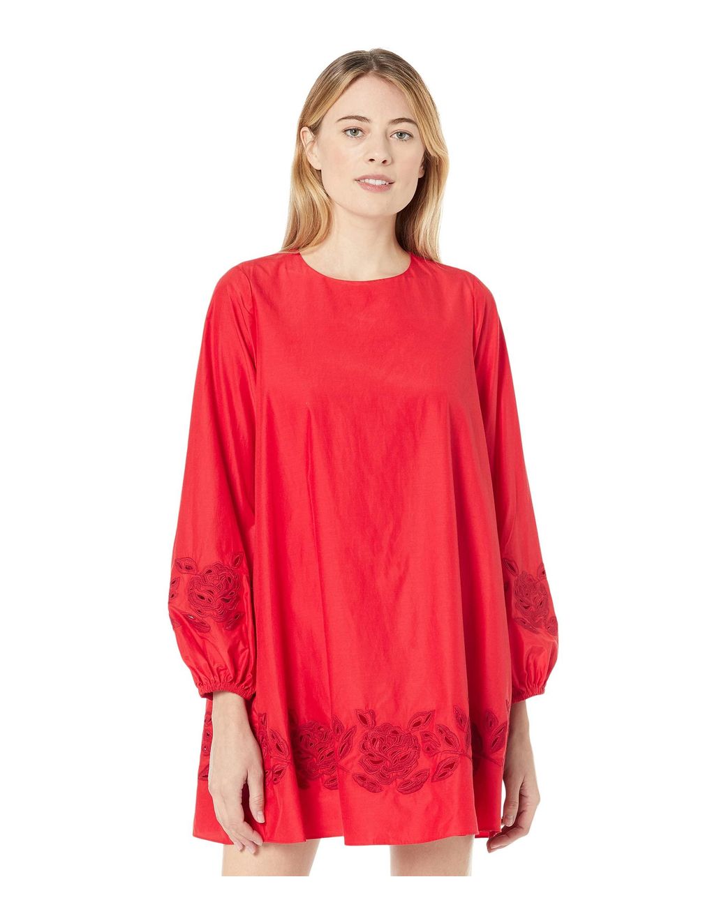 Kate Spade Rose Embroidered Ella Dress Lyst