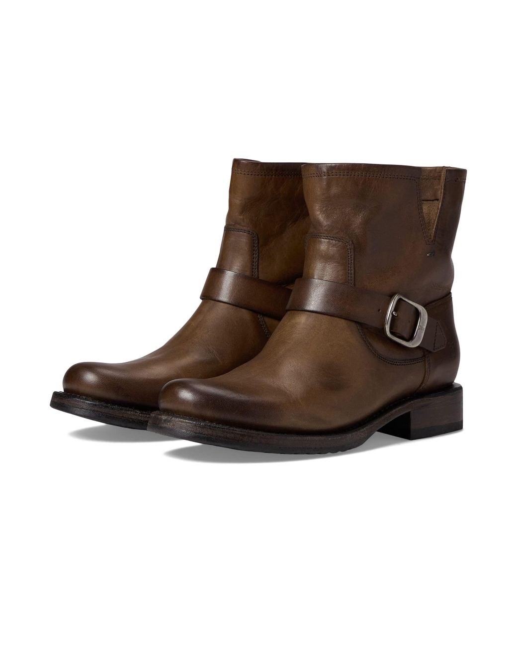 Frye Veronica Bootie in Brown Lyst