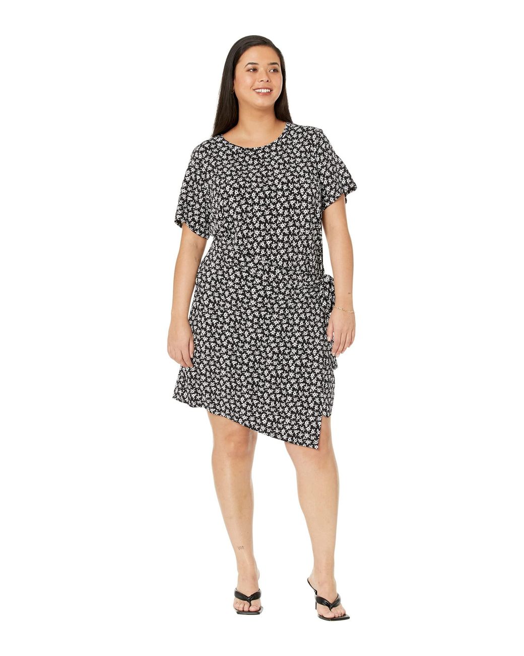 Topshop geo border dress top