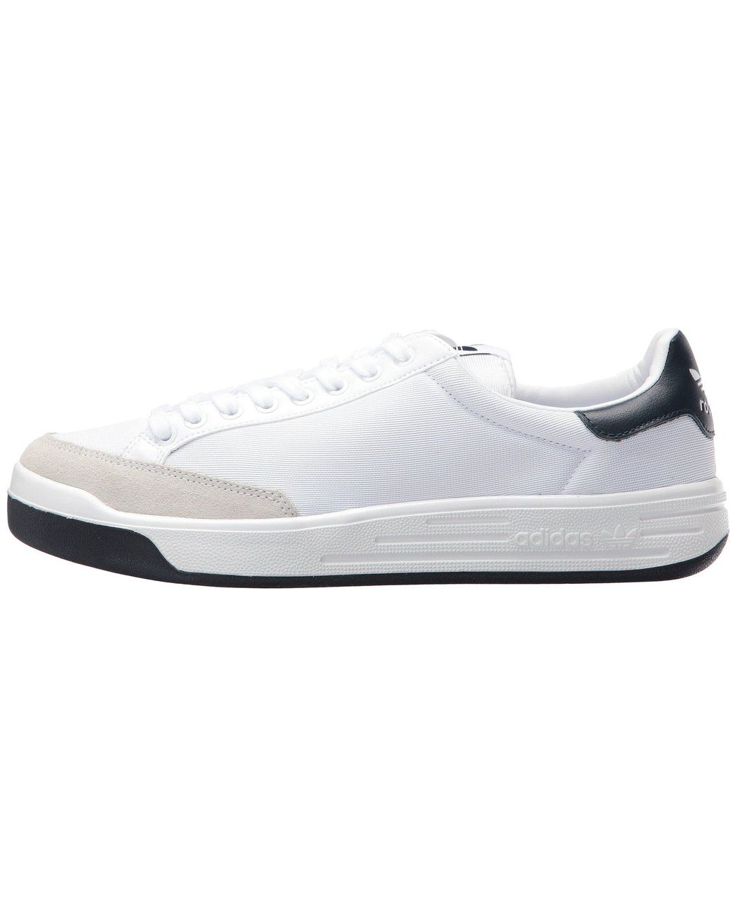 adidas Originals Rod Laver Super (footwear White/footwear White/collegiate  Navy) Men's Tennis Shoes for Men | Lyst