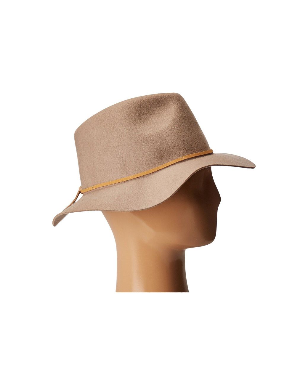 Brixton Felt Wesley Fedora (light Tan 