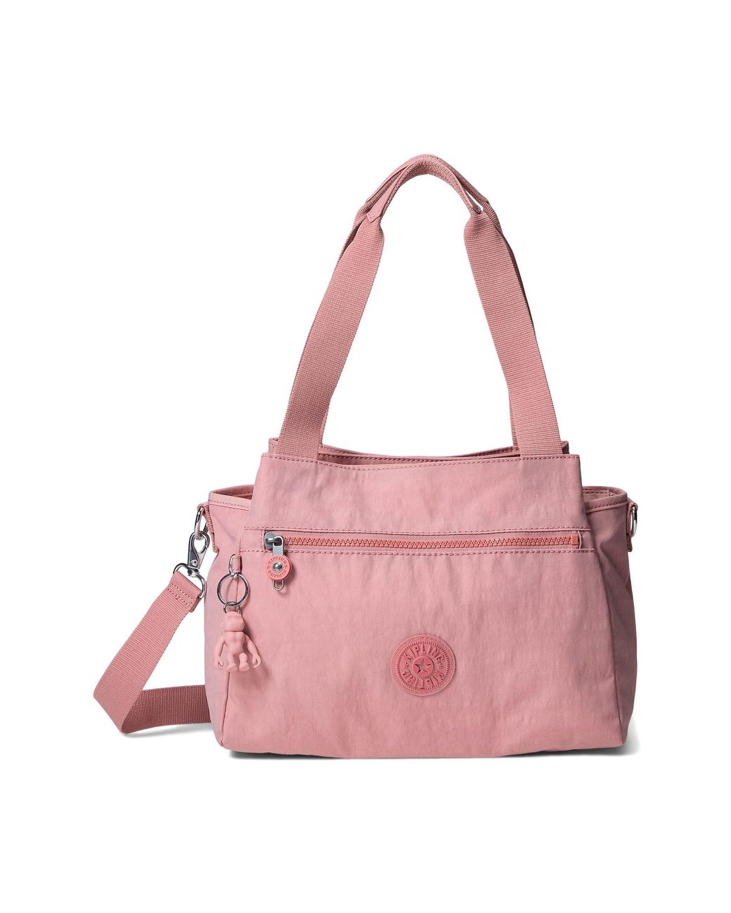 Kipling Elysia Satchel in Pink Lyst