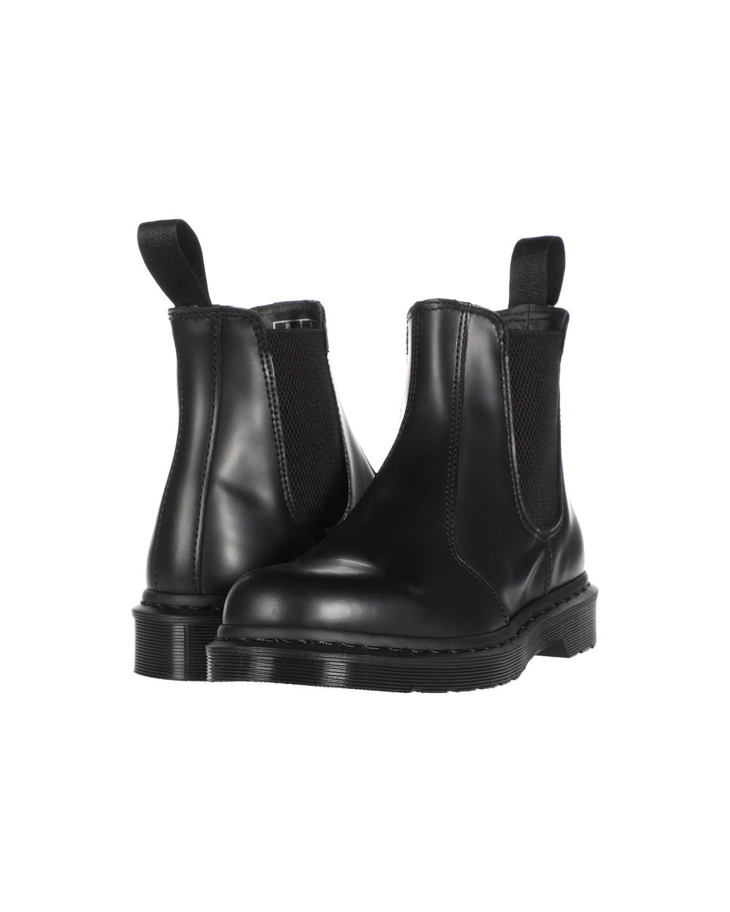 Dr. Martens 2976 Mono Smooth Leather Chelsea in Black | Lyst