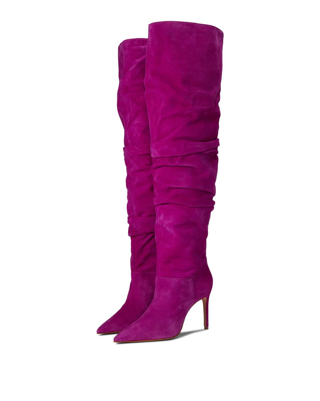 SCHUTZ SHOES Ashlee Overtheknee in Purple Lyst