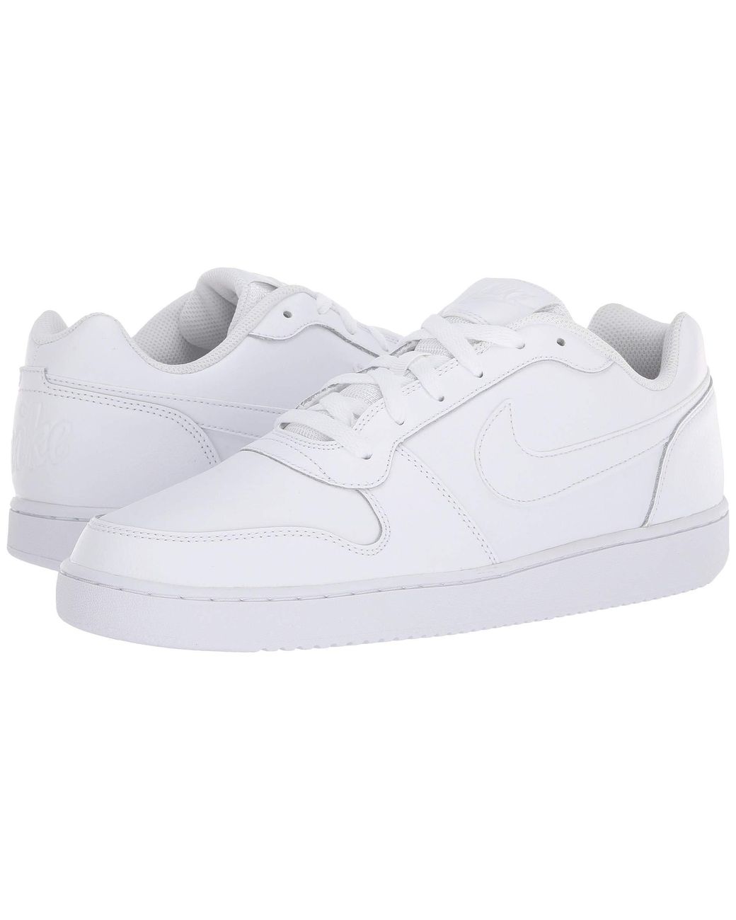 Nike Ebernon Low Basketball Shoes in White for Men | Lyst