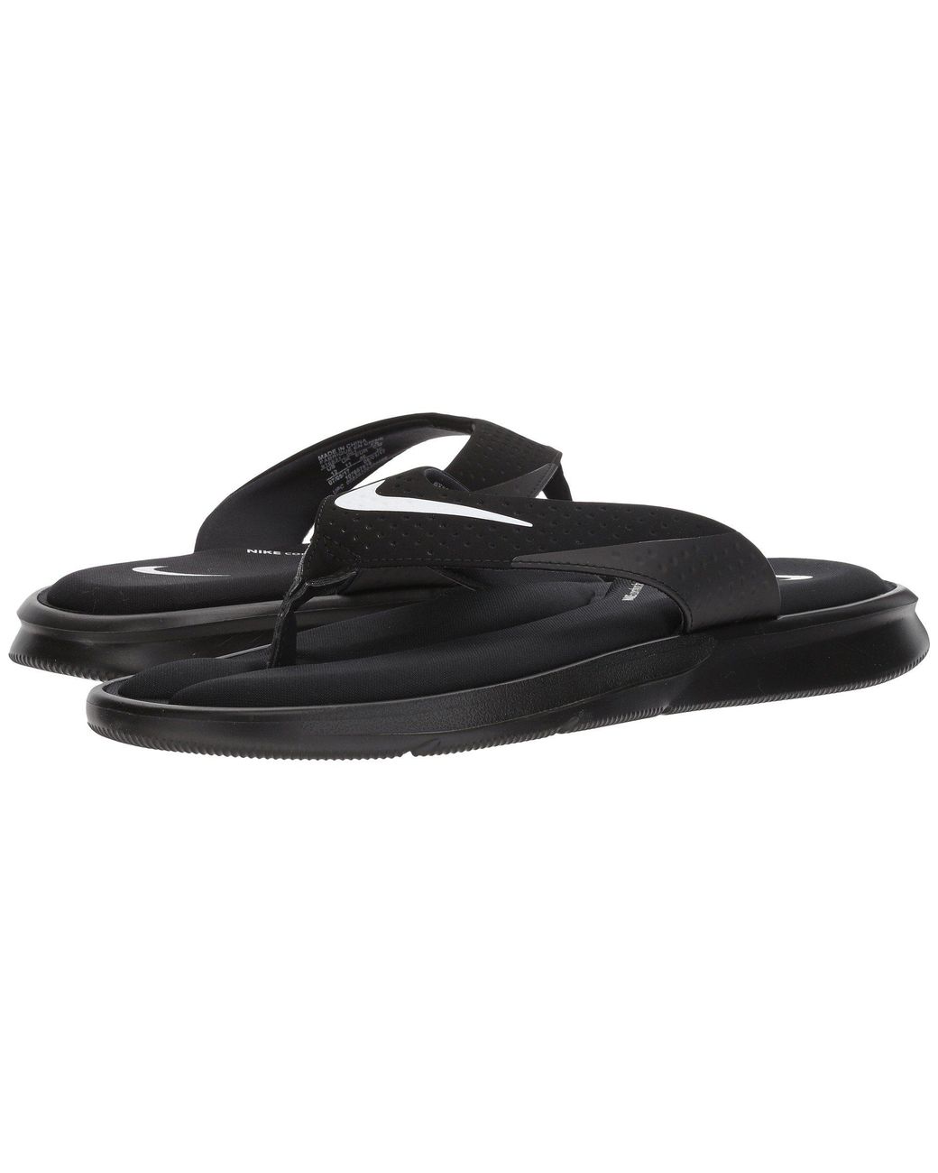 Nike Ultra Comfort Thong S 916831-001 in Black for Men
