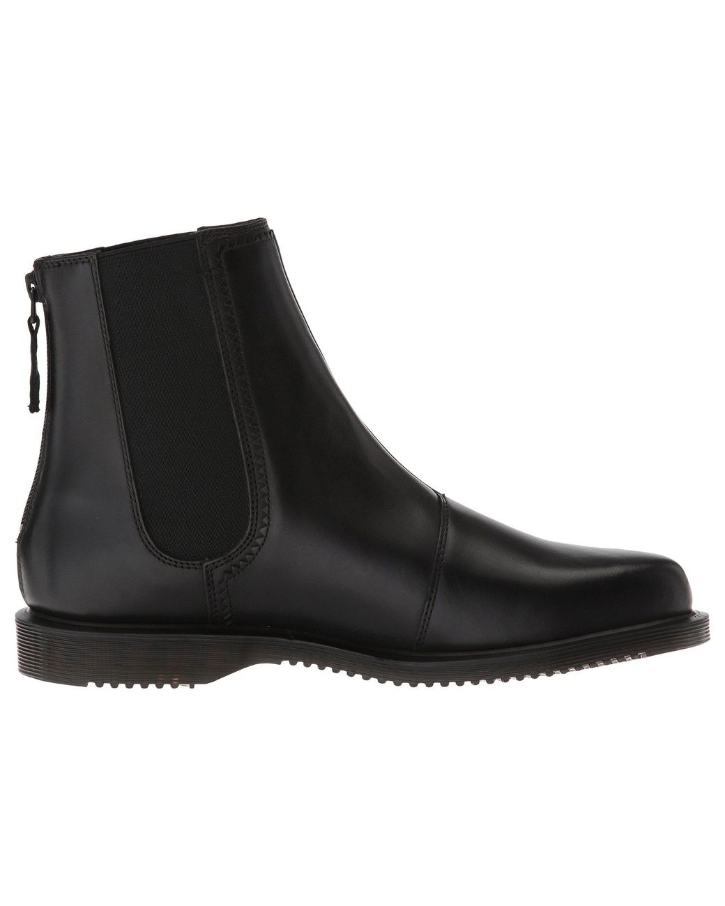 Dr. Martens Leather Zillow (black Temperley) Women's Boots | Lyst
