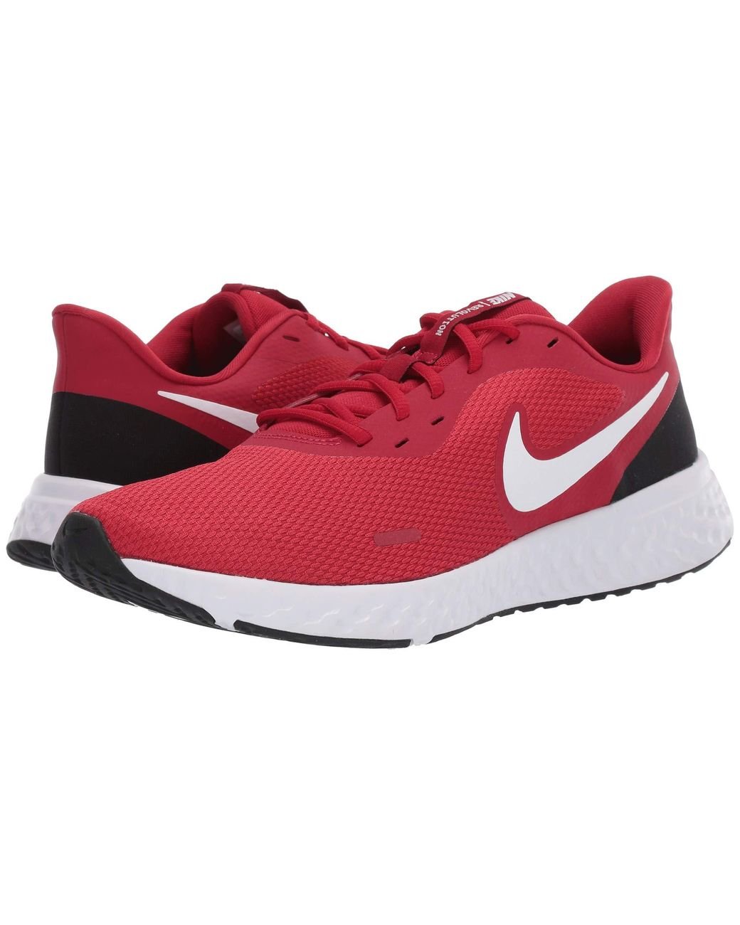 nike revolution 5 black running shoes