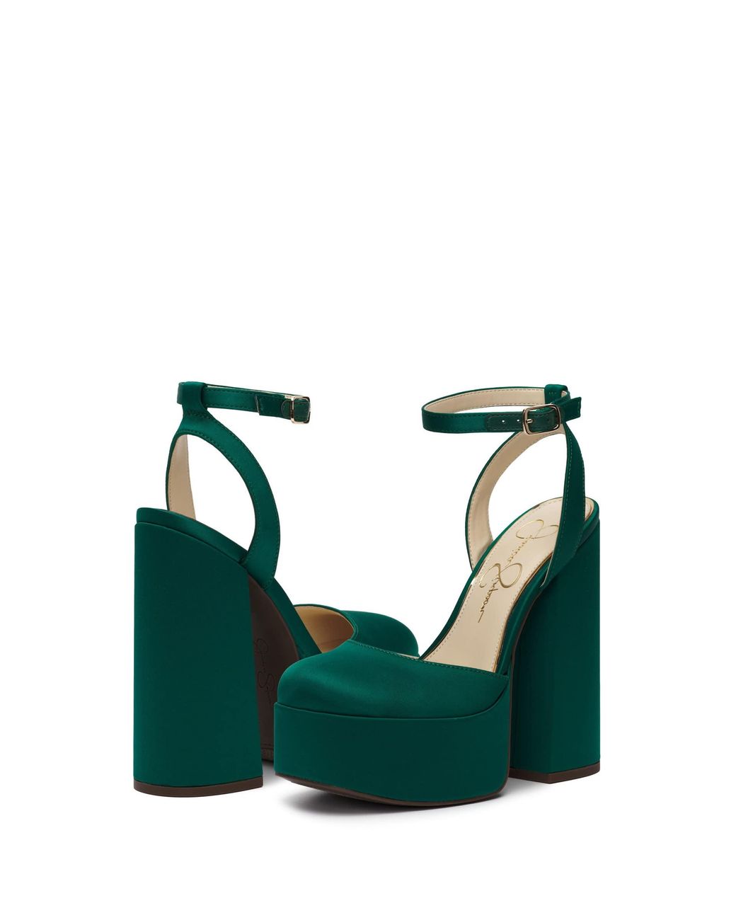 Jessica simpson green heels sale