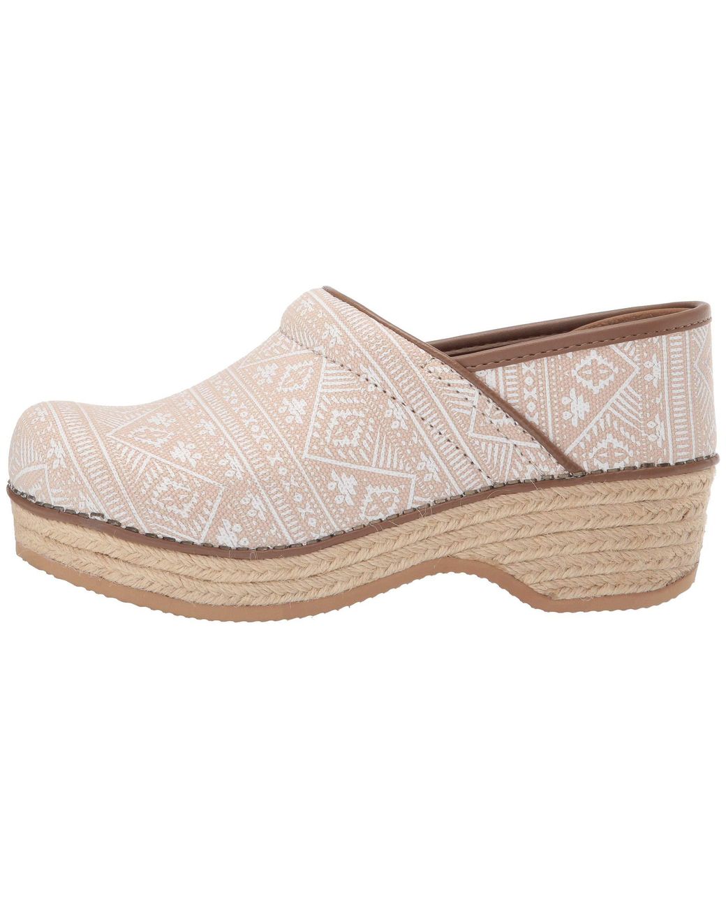 Dansko Jute Pro ikat Canvas Women s Clog Shoes Lyst