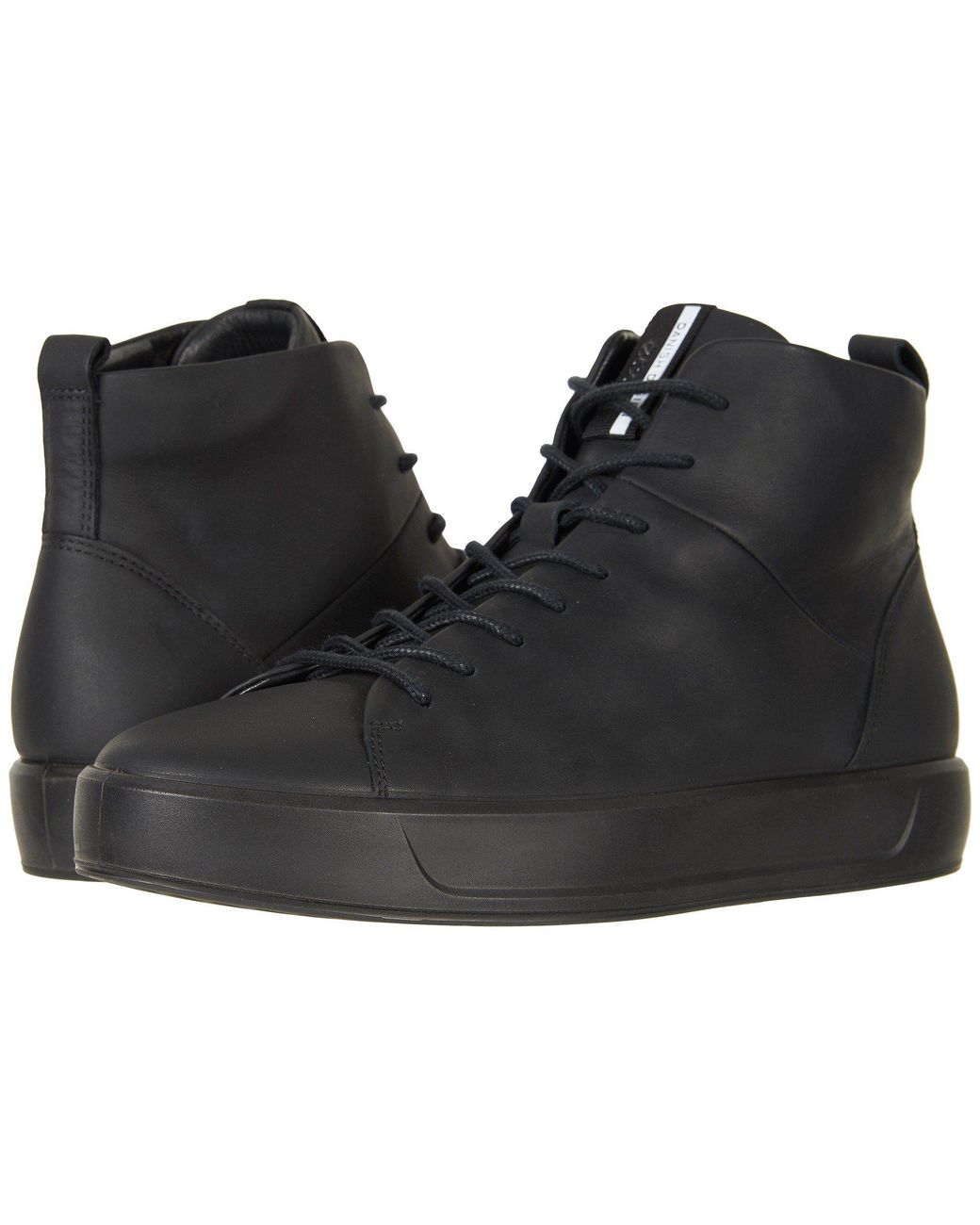 Ecco Soft 8 High Top (black 2) Men's Lace Up Casual Shoes for Men | Lyst
